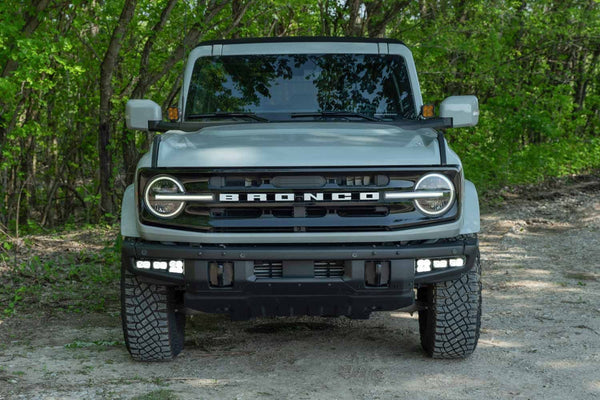 Diode Dynamics 2021 + Ford Bronco Stage Series Fog Pocket Kit - Yellow Max