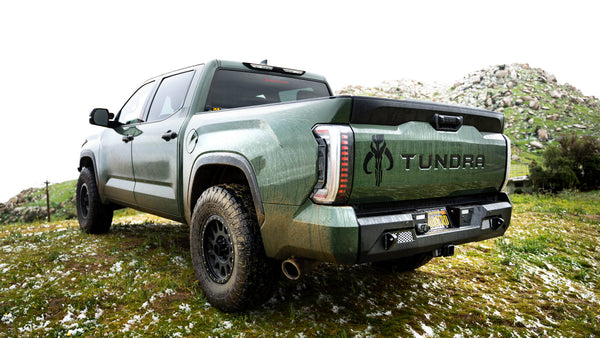 DV8 Offroad 2022 + Toyota Tundra MTO Series Rear Bumper
