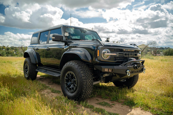 DV8 Offroad 2022-2024 Ford Bronco Raptor Spec Series Winch Front Bumper