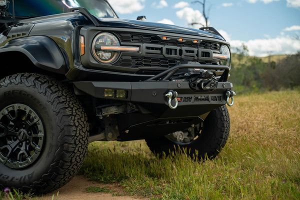 DV8 Offroad 2022-2024 Ford Bronco Raptor Spec Series Winch Front Bumper