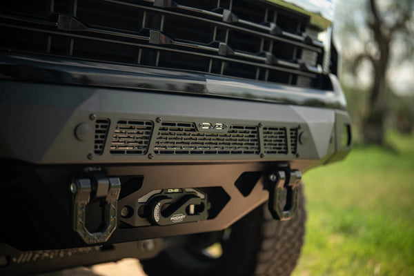 DV8 Offroad 2022+ Chevrolet Silverado 1500 Offroad Spec Series Front Bumper w/ Winch