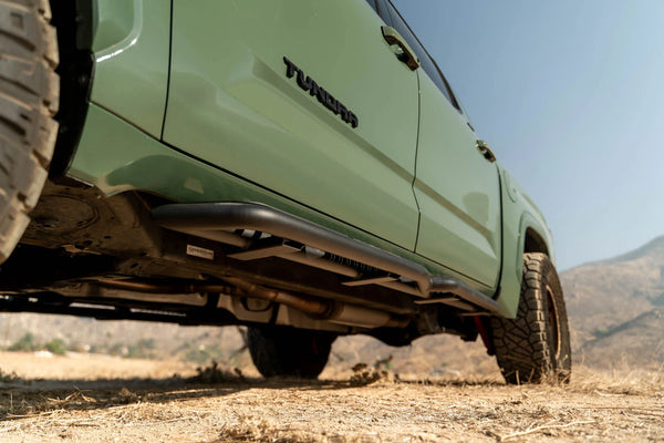 DV8 2022 + Toyota Tundra Crew Max - OE Plus Side Steps