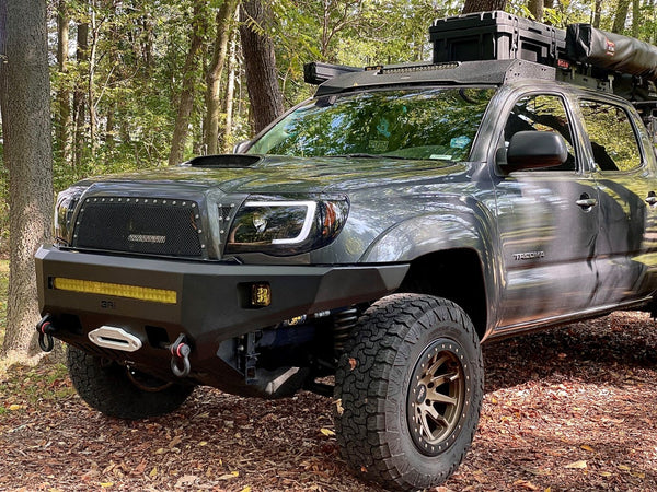 Body Armor 4x4 2005 - 2015 Toyota Tacoma Pro Series Front Winch Bumper