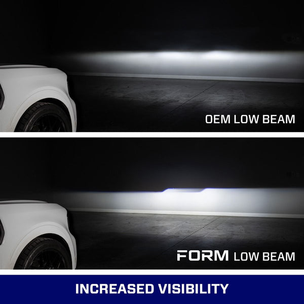 Form Lighting 2022 - 2024 Ford Maverick Sequential LED Projector Headlights (Pair)