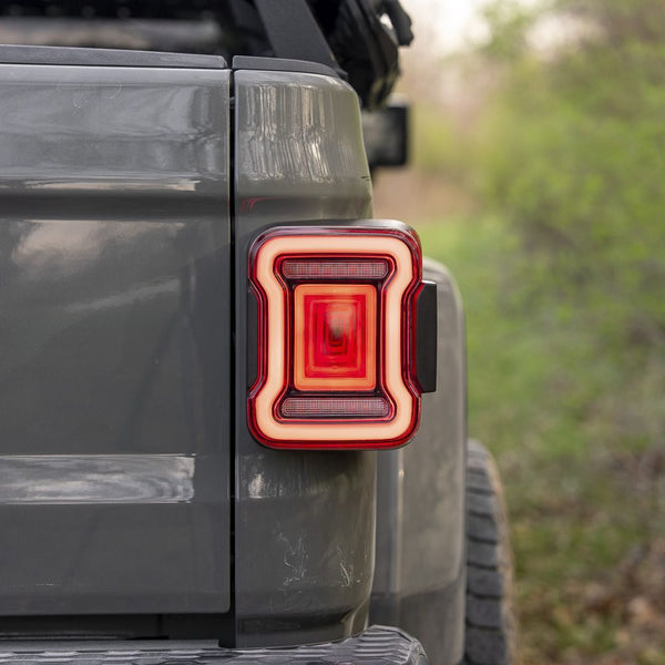 Form Lighting 2020 - 2026 Jeep Gladiator LED Tail Lights - Smoked (Pair)