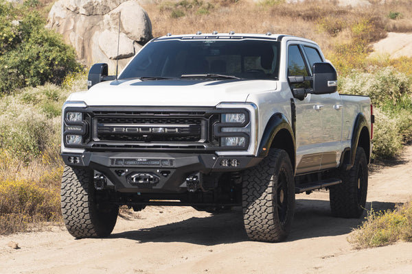DV8 2023-2026 Ford F-250/F-350 Spec Series Front Bumper w/ Winch Mount