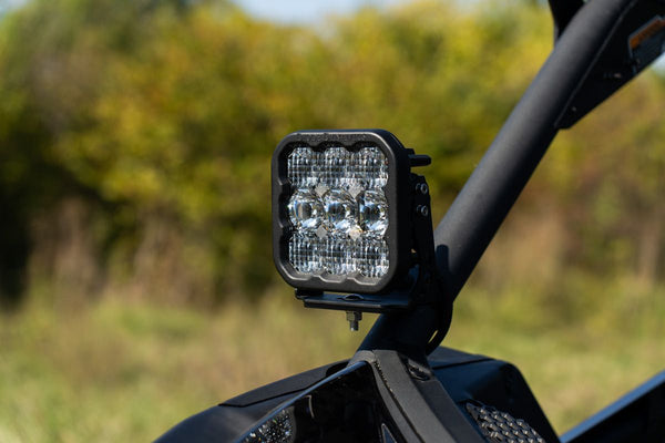 Diode Dynamics Can-Am Maverick X3 SS3 2017 - 2024 Stage Series Ditch Light Kit - Sport White Combo