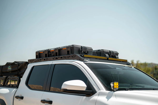 DV8 Offroad 2024 + Toyota Tacoma Roof Rack Light Mount