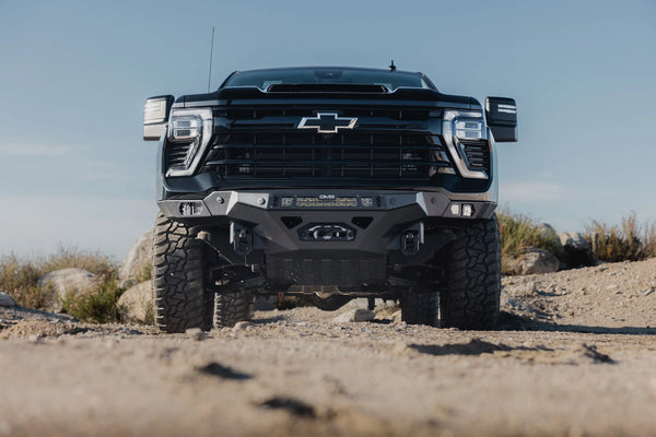 DV8 Offroad 2024 - 2026 Chevy Silverado 2500/3500 Spec Series Front Bumper