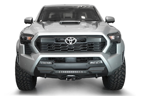 Addictive Desert Designs 2024 + Toyota Tacoma Stealth Center Mount Winch Front Bumper