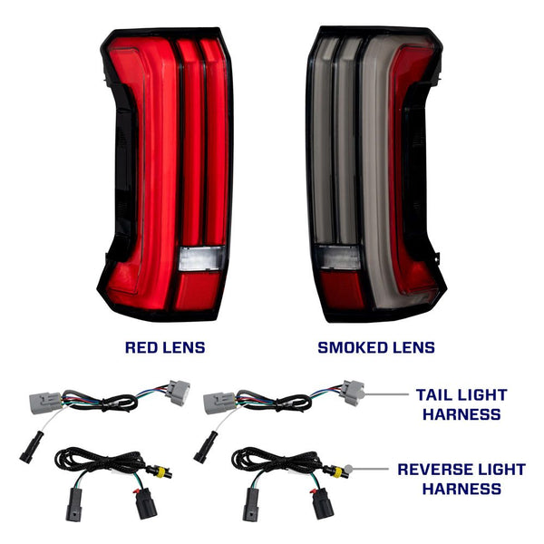 Form Lighting 2022+ Toyota Tundra LED Tail Lights Smoked (Pair)