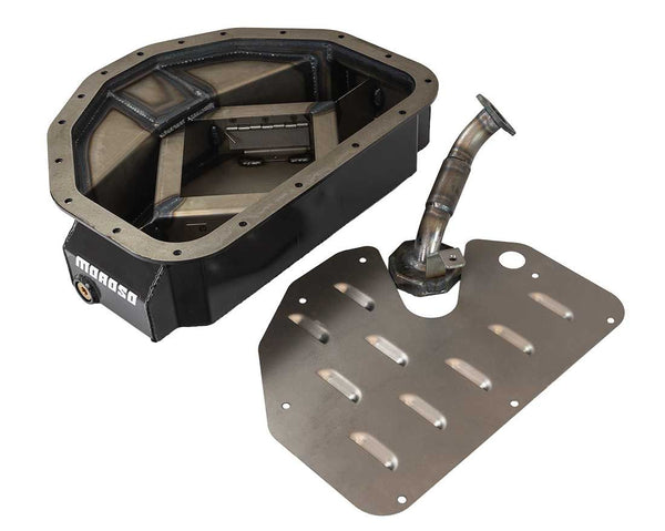 Moroso Toyota 1JZ/2JZ Front Sump Road Race Baffled 4in Deep Oil Pan