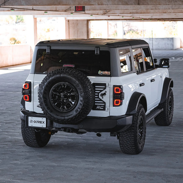 AlphaRex 2021 + Ford Bronco NOVA LED Tail Lights - Alpha-Black