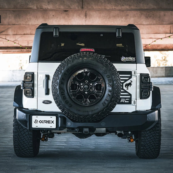 AlphaRex 2021 + Ford Bronco NOVA LED Tail Lights - Alpha-Black