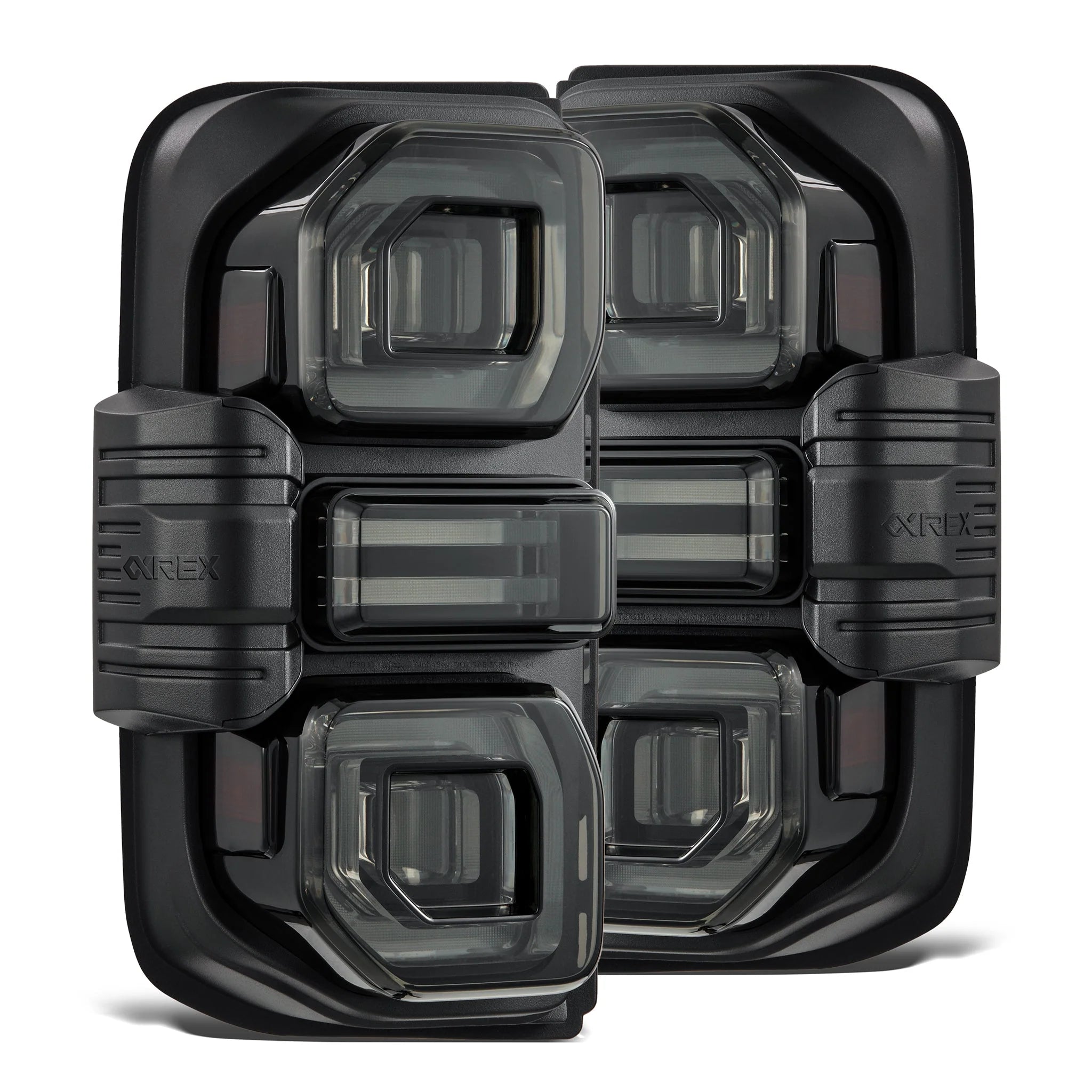 AlphaRex 2021 + Ford Bronco NOVA LED Tail Lights - Alpha-Black