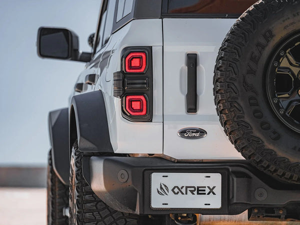 AlphaRex 2021 + Ford Bronco (Excl. Raptor) Nova-Series LED Tail Lights - Black