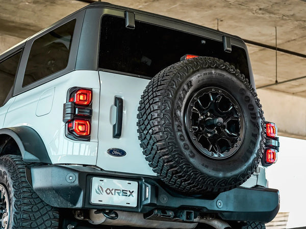 AlphaRex 2021 + Ford Bronco (Excl. Raptor) Nova-Series LED Tail Lights - Black