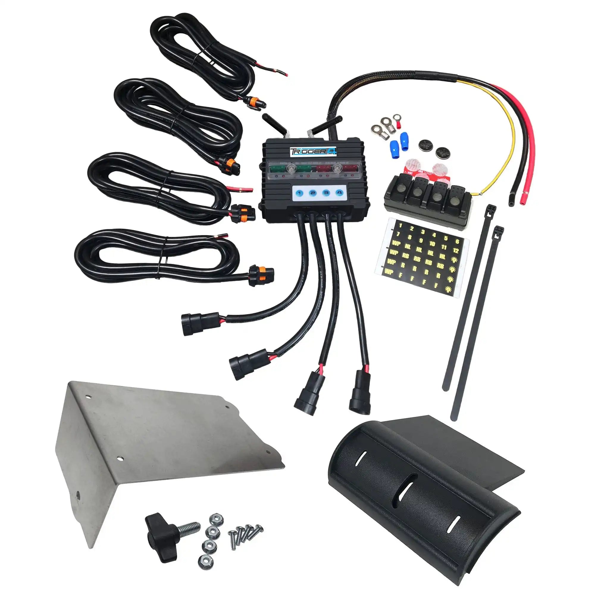 Oracle Trigger 4 Plus Wireless Accessory Control System Combo Kit - Jeep Wrangler 2007 - 2018 JK