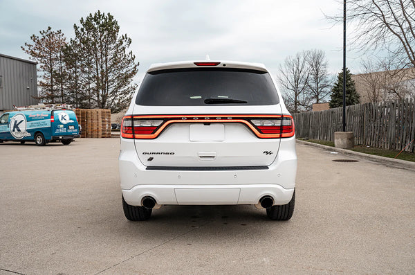 Corsa 2011 - 2023 Dodge Durango Xtreme 2.5in Cat-Back Dual Rear Exit w/ Single 4.5in Polished Tips