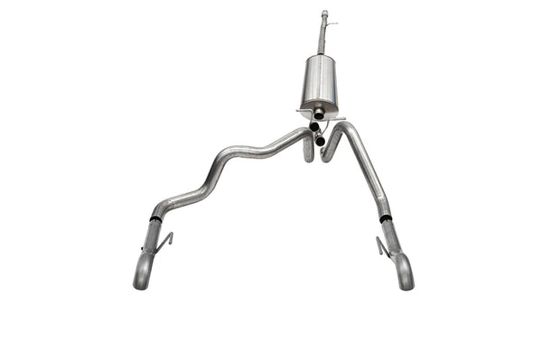 Corsa 2024 - 2025 Chevrolet Silverado ZR2 / Sierra AT4X 6.2L Crew Cab/Short Bed Sport Cat-Back Exhaust Dual Rear Exit