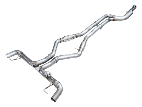 AWE Tuning 2022 - 2026 BMW M240i (G42) Track Edition Exhaust - OE Tips