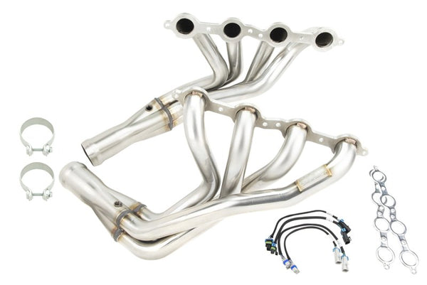 Kooks 2005 - 2008 C6 LS2/LS3 6.0L/6.2L Chevrolet Corvette Base 1-3/4 x 3 Header & Green Catted X-Pipe Kit