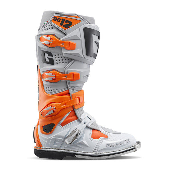 Gaerne SG12 Boot Orange/Grey/White