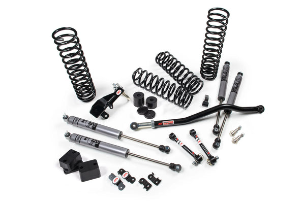 JKS Lift Kit 2007 - 2018 Jeep Wrangler JK J-Venture 2Dr 3.5in System w/ JSPEC Shocks