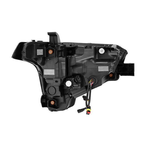 AlphaRex 2022 + Toyota Tundra / Sequoia NOVA-Series Headlights Alpha-Black w/White DRL