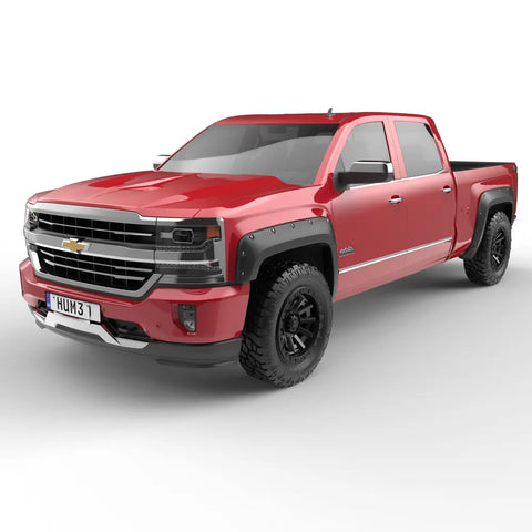 EGR 2014 - 2019 Chevrolet Silverado 1500 / 2500 HD / 3500 HD Baseline Bolt On Fender Flare