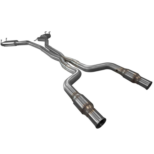 Kooks 2010 - 2015 Chevy Camaro SS/ZL1/1LE w/o Ground Effects 3in Race Catted Exhaust w/ X-Pipe