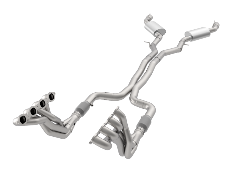Kooks 2016 - 2024 Chevrolet Camaro SS /  ZL1 6.2L 2in Headers & Green Exhaust Kit w/Polished Dual Tips