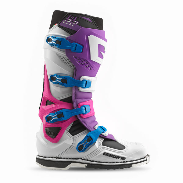 Gaerne SG22 Limited Edition Boot Purple/White/Rhodamine