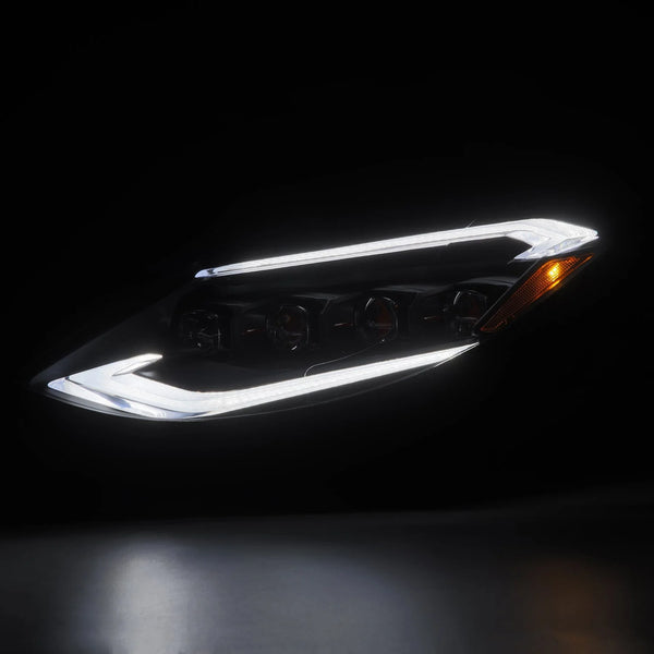 AlphaRex 2023 + Nissan Z NOVA-Series LED Projector Headlights Alpha-Blk w/Activation Light & Seq.Sig