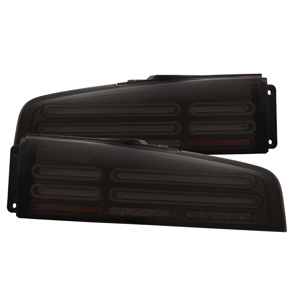 AlphaRex 2023 + Nissan Z Nova-Series Quad-Loop Style Prismatic LED Tail Lights - Alpha Black