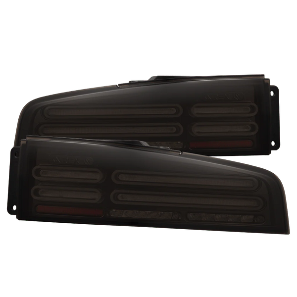 AlphaRex 2023 + Nissan Z Nova-Series Quad-Loop Style Prismatic LED Tail Lights - Alpha Black