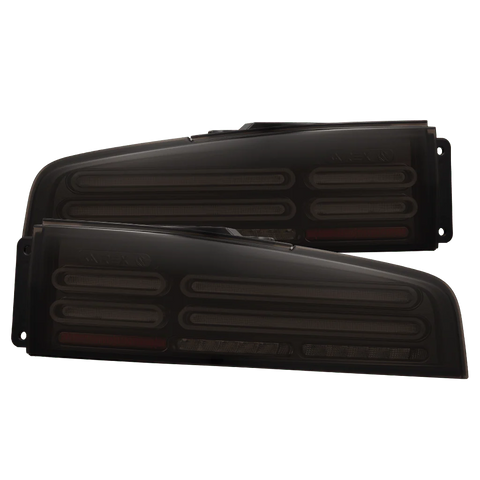 AlphaRex 2023 + Nissan Z Nova-Series Quad-Loop Style Prismatic LED Tail Lights - Alpha Black
