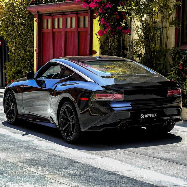 AlphaRex 2023 + Nissan Z Nova-Series Quad-Loop Style Prismatic LED Tail Lights - Alpha Black