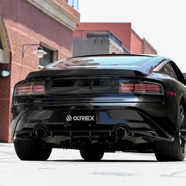 AlphaRex 2023 + Nissan Z Nova-Series Quad-Loop Style Prismatic LED Tail Lights - Alpha Black