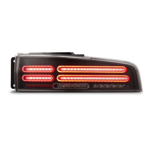 AlphaRex 2023 + Nissan Z Nova-Series Quad-Loop Style Prismatic LED Tail Lights - Black
