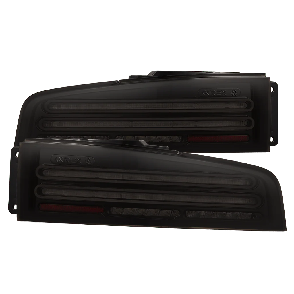 AlphaRex 2023 + Nissan Z Nova-Series Twin-Loop Style Prismatic LED Tail Lights - Alpha Black