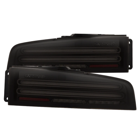 AlphaRex 2023 + Nissan Z Nova-Series Twin-Loop Style Prismatic LED Tail Lights - Alpha Black