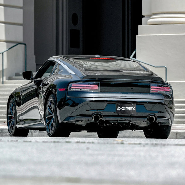 AlphaRex 2023 + Nissan Z Nova-Series Twin-Loop Style Prismatic LED Tail Lights - Alpha Black