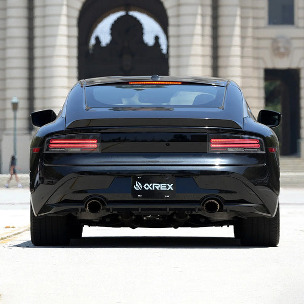 AlphaRex 2023 + Nissan Z Nova-Series Twin-Loop Style Prismatic LED Tail Lights - Black