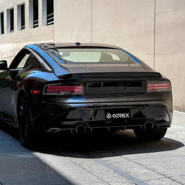 AlphaRex 2023 + Nissan Z Nova-Series Twin-Loop Style Prismatic LED Tail Lights - Alpha Black