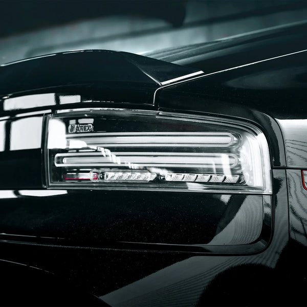 AlphaRex 2023 + Nissan Z Nova-Series Twin-Loop Style Prismatic LED Tail Lights - Black