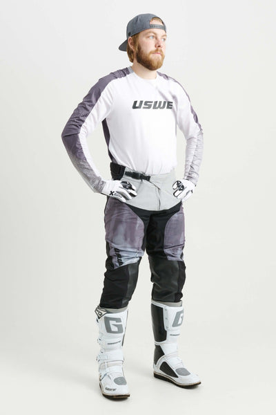USWE Kalk Off-Road Jersey Adult White