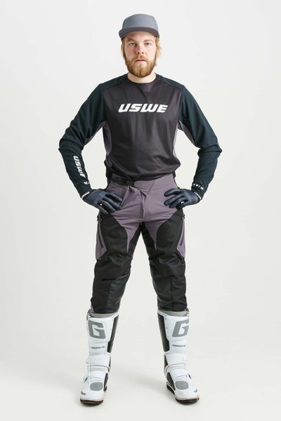 USWE Lera Off-Road Jersey Adult Black