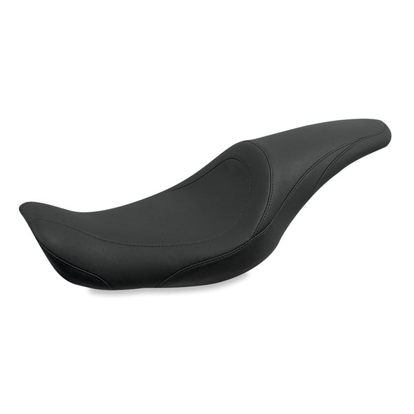 Mustang Tripper Fastback™ One-Piece Seat for Harley-Davidson Dyna 2006- 2017, Original, Black