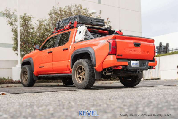 Revel Medallion 2024+ Toyota Tacoma SR5 / TRD Offroad Trail Hart 3in Catback Exhaust System - 4in Tip